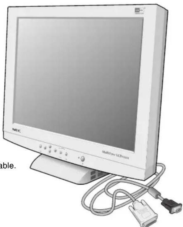 NEC MultiSync LCD1525XBK - Contents - 1