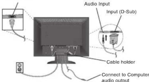 NEC AccuSync LCD203WM - Quick Start - 4