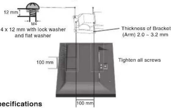NEC AccuSync LCD203WM - Quick Start - 10