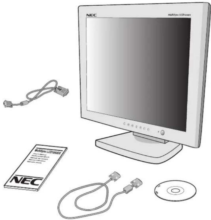 NEC MultiSync LCD1850DX - Contenido - 1