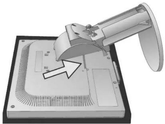 NEC MultiSync LCD1770GX - Remove Monitor Stand for Mounting - 3