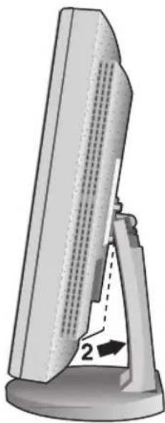 NEC MultiSync LCD1830 - Cache des câbles - 1