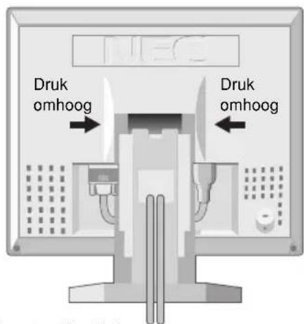 NEC MultiSync LCD1830 - Connectorenklep - 1