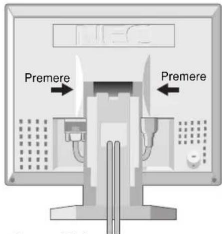 NEC MultiSync LCD1830 - Copertura cavi - 2