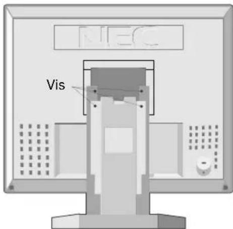 NEC MultiSync LCD1830 - Ergonomía - 6