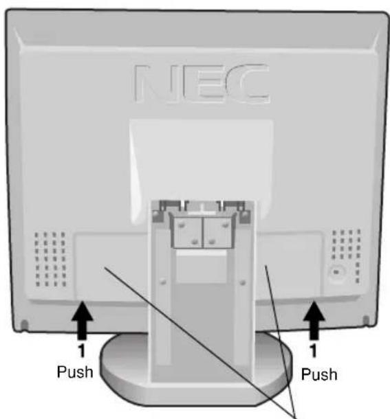 NEC MultiSync LCD1830 - Cable Cover - 2