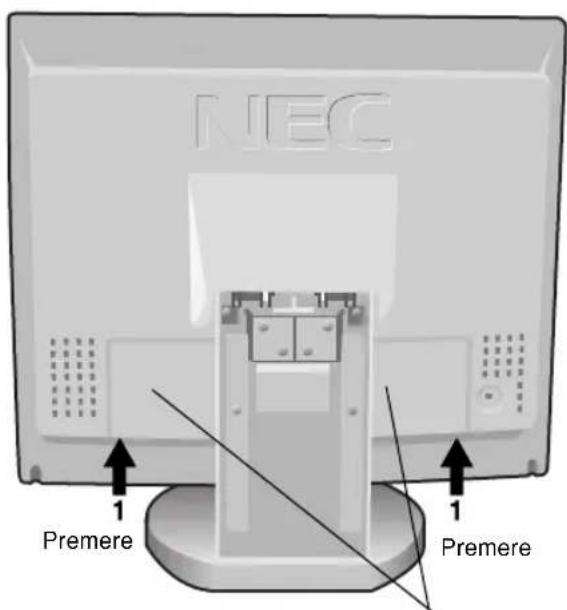 NEC MultiSync LCD1830 - Copertura cavi - 1