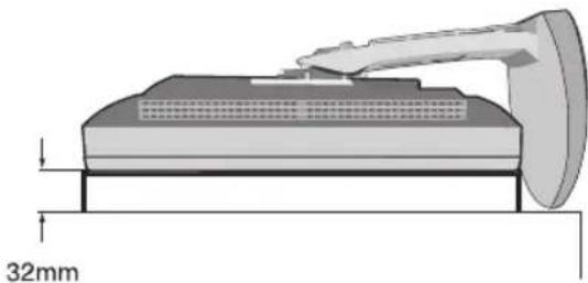 NEC MultiSync LCD1830BK - Copertura cavi - 3