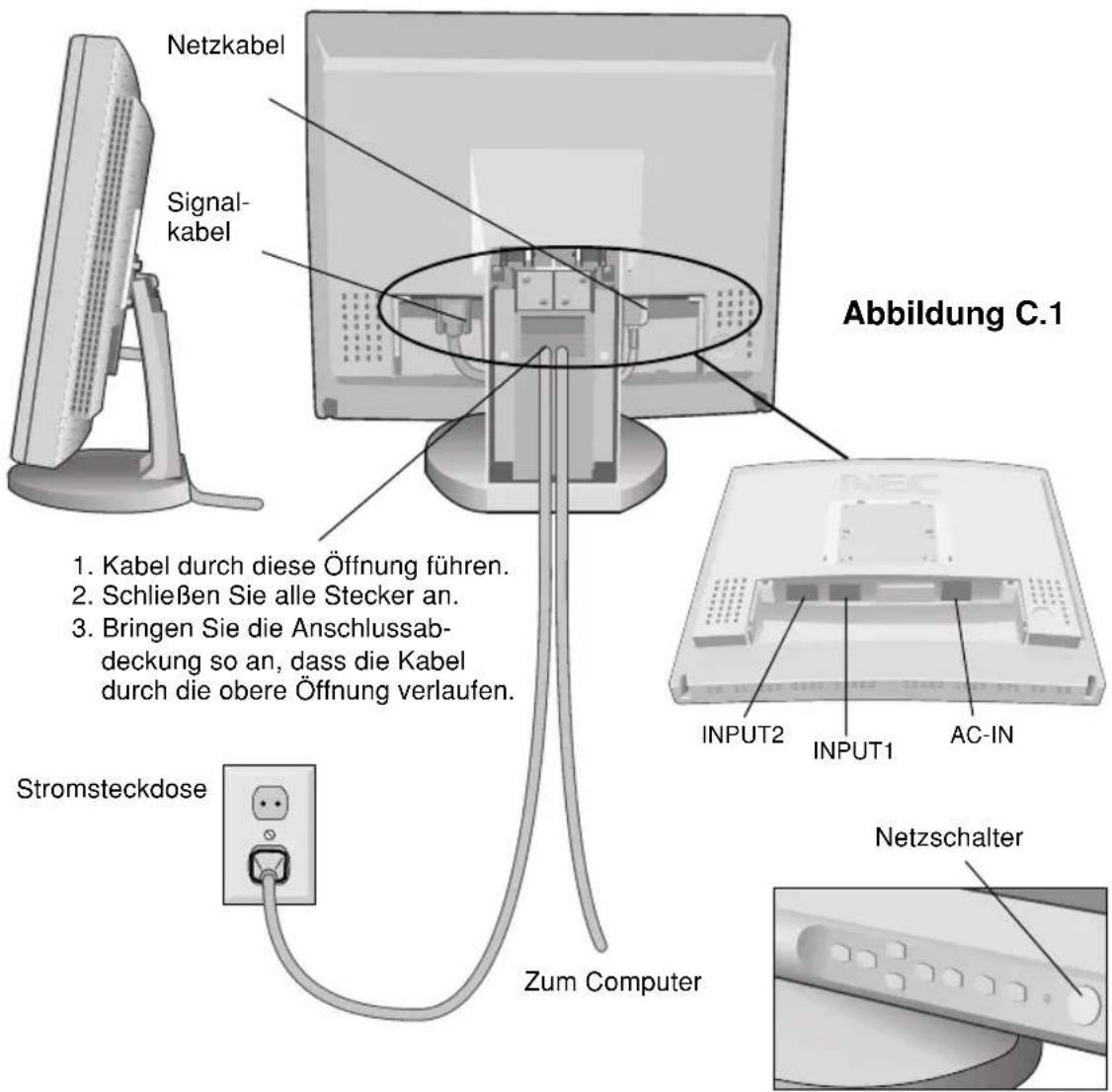 NEC MultiSync LCD1830BK - Česky-14 - 1