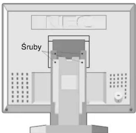 NEC MultiSync LCD1830BK - Pokrywa złącza - 2