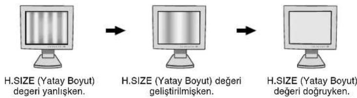 NEC MultiSync LCD1560VM - H.SIZE (YATAY BOYUT) - 1