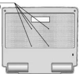 NEC MultiSync LCD1560VM - Dépose du support du moniteur pour montage - 4