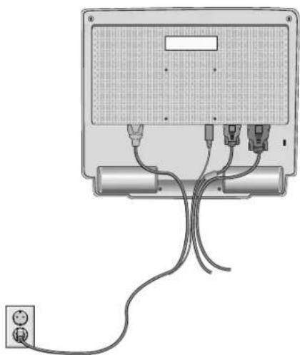 NEC MultiSync LCD1560VM - Pochylenie ekranu - 2