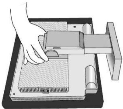 NEC MultiSync LCD1560VM - Remove Monitor Stand for Mounting - 2