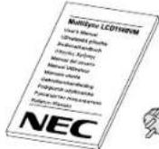 NEC MultiSync LCD1560VM - Содержимое - 1
