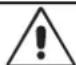 NEC MultiSync LCD1700V - Warning - 1