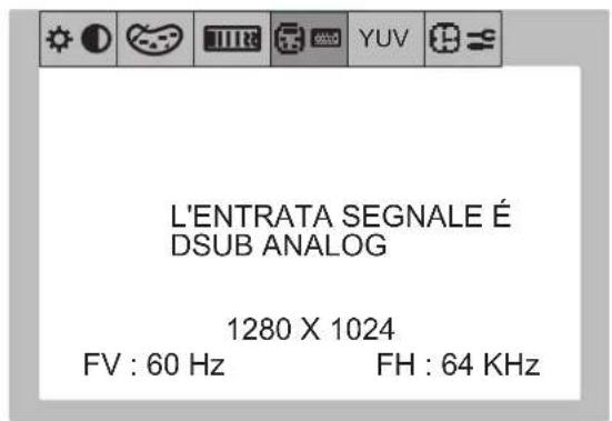 NEC MultiSync LCD1700V - Schermate dell'OSD - 4