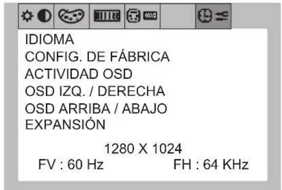 NEC MultiSync LCD1700V - Pantallas de OSD - 6