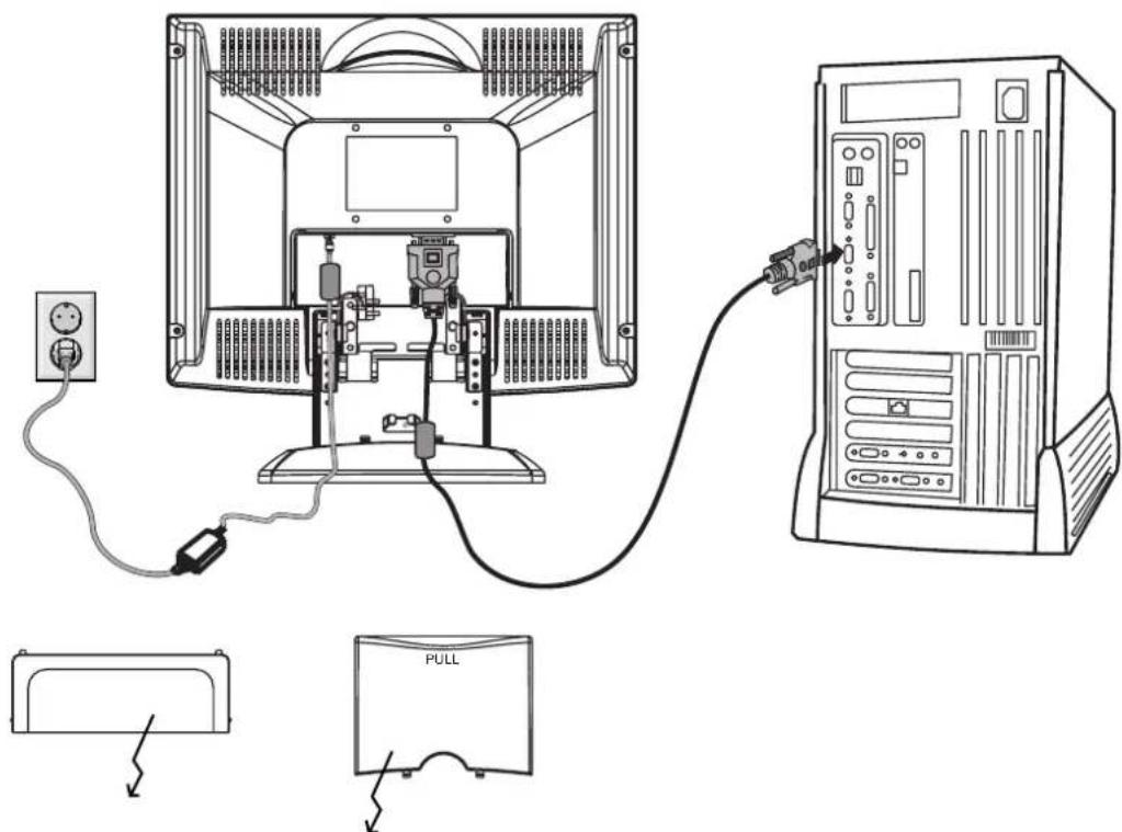 NEC MultiSync LCD1700V - Pasos - 1