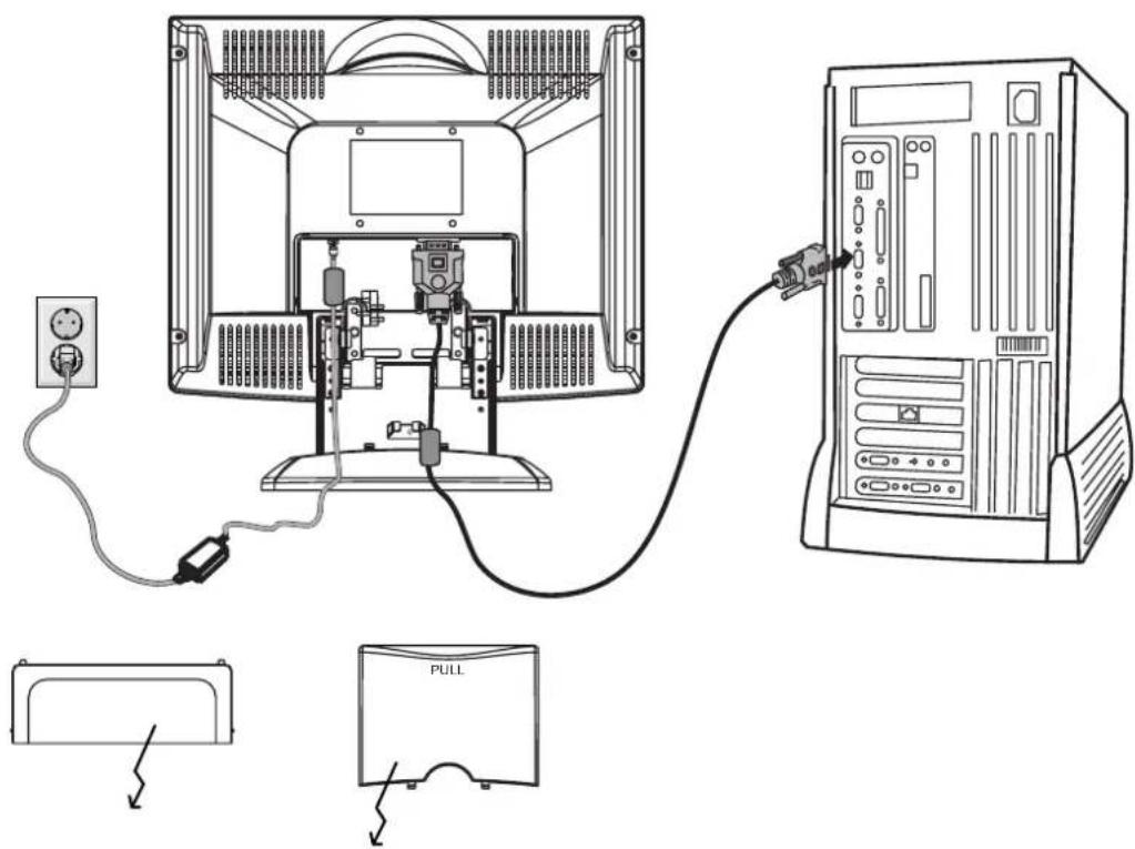 NEC MultiSync LCD1700V - Kroki - 1
