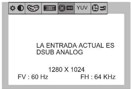 NEC MultiSync LCD1700V - Pantallas de OSD - 4