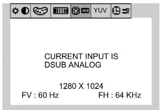 NEC MultiSync LCD1700V - OSD Ekranlari - 4