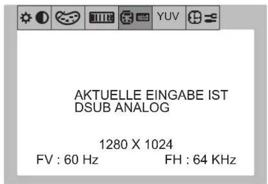 NEC MultiSync LCD1700V - Bildschirmmenüs - 4