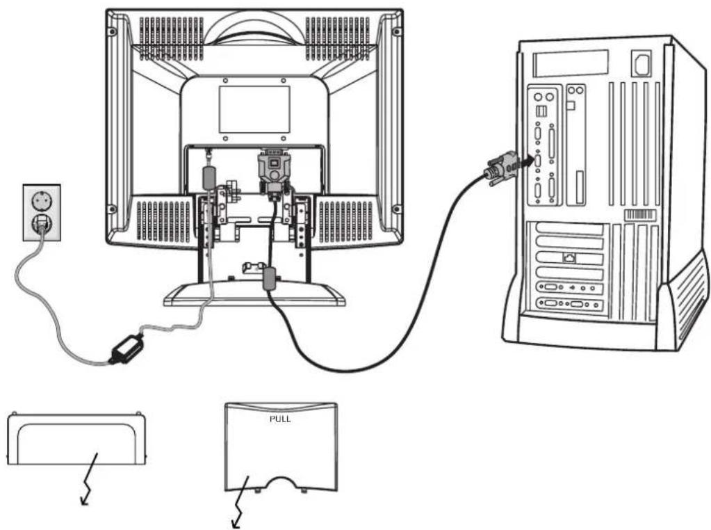 NEC MultiSync LCD1700V - Βήματα - 1