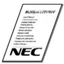 NEC MultiSync LCD1700V - Ergonomie - 4