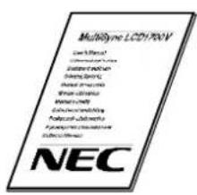 NEC MultiSync LCD1700V - Unpacking - 2