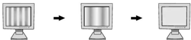 NEC MultiSync LCD2080UXBK - H.SIZE (Vodorovná velikost, pouze pro analogový vstup) - 1