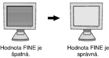 NEC MultiSync LCD2080UXBK - FINE (Jemné nastavení, pouze pro analogový vstup) - 1