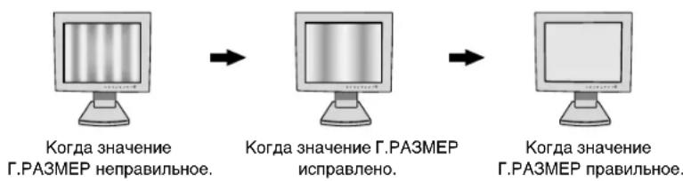 NEC LCD1701 - Параметры положения - 1