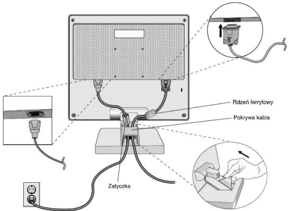 NEC LCD1701 - Podłączenie monitora - 2