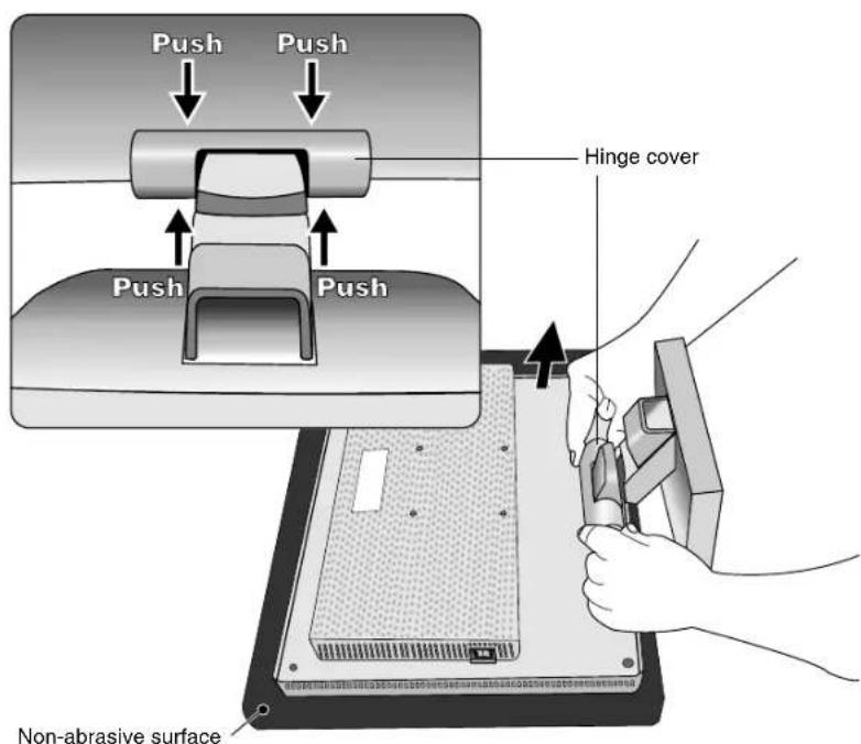 NEC LCD1701 - Remove Monitor Stand for Mounting - 2
