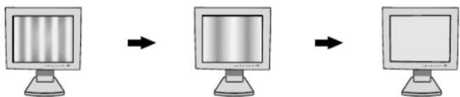 NEC LCD1701 - Controles de posición - 1