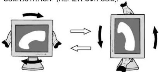 NEC MultiSync LCD1980SX - Περιστροφή τησ Οθόνησ - 1