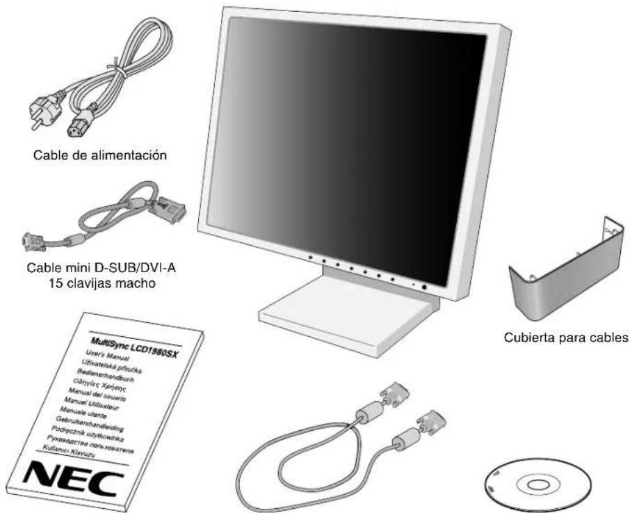 NEC MultiSync LCD1980SX - Contenido - 1