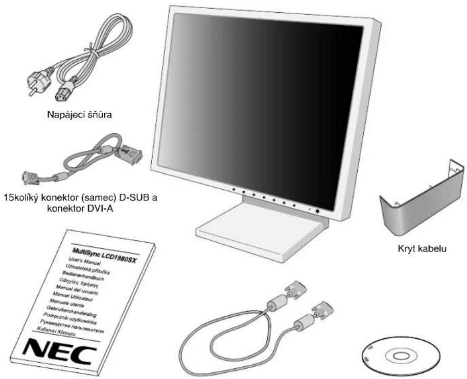 NEC MultiSync LCD1980SX - Obsah - 1