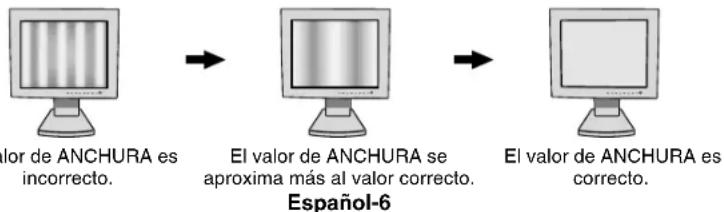 NEC MultiSync LCD1980SX - Controles de la imagen - 1