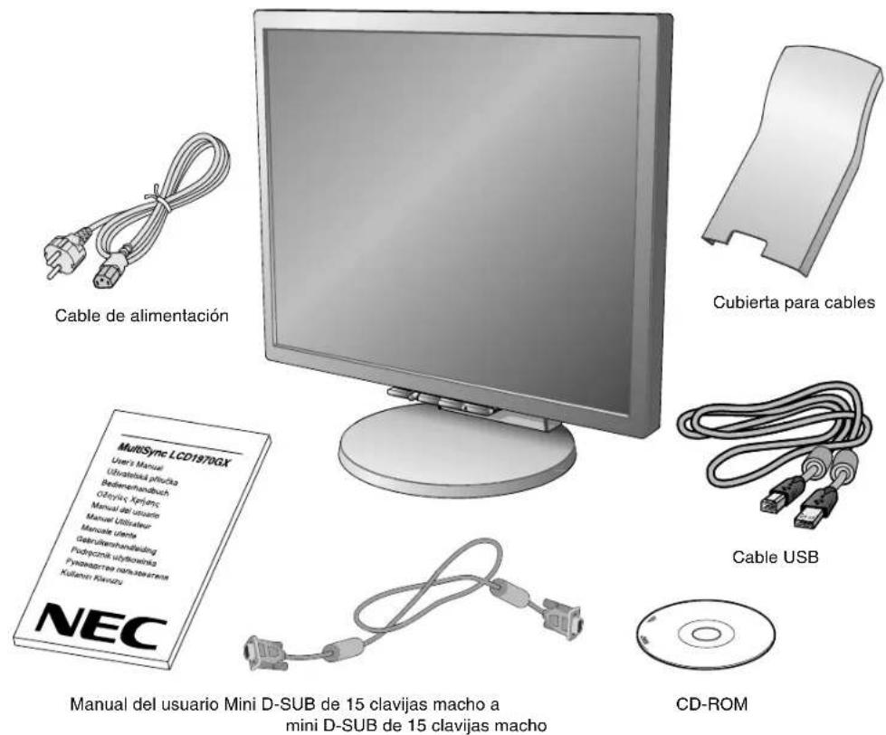 NEC MultiSync LCD1970GX - Contenido - 1