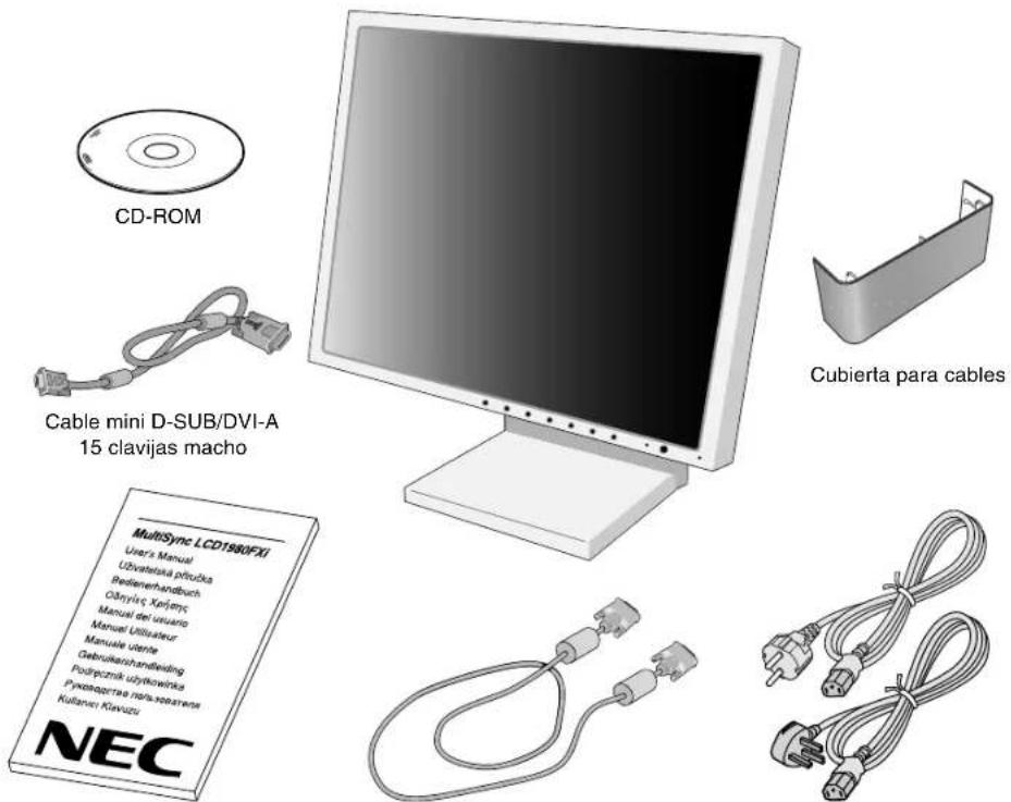 NEC MultiSync LCD1980FXi - Contenido - 1