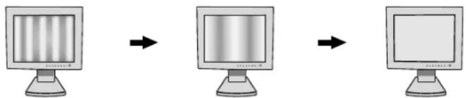 NEC MultiSync LCD1980FXi - SIZE (Vodorovná velikost) (OTOČENÍ OSM: na šířku) nebo V. SIZE (Svislý rozměr) (OTOČENÍ OSM: na výšku) (Pouze pro analogový vstup) - 1