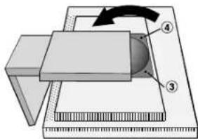 NEC MultiSync LCD1980FXi - Περιστροφή - 1