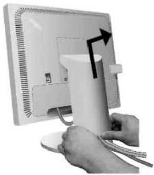 NEC MultiSync 90GX² Pro - Remove Monitor Stand for Mounting - 1