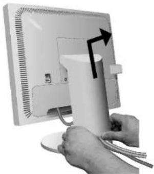 NEC MultiSync 90GX² Pro - Dépose pour montage du support du moniteur - 1