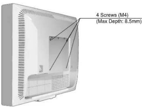 NEC MultiSync 90GX² Pro - Flexible Arm Installation - 2