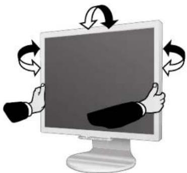 NEC MultiSync 90GX² Pro - Base inclinable y giratoria - 1