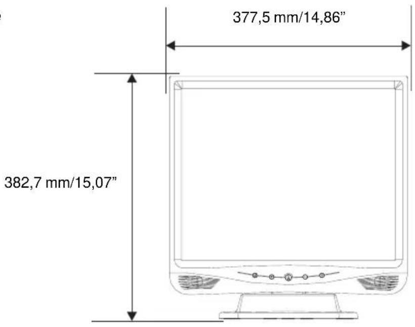 NEC LCD 1711M - Hors limites - 1