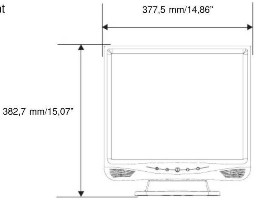 NEC LCD 1711M - - Nicht im Bereich - 1